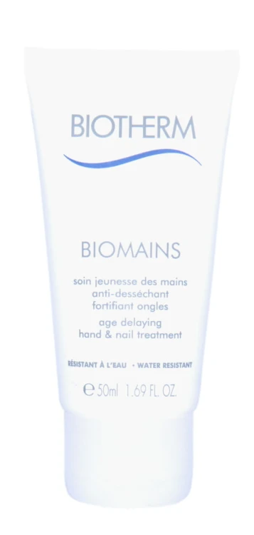 BIOTHERM BIOMAINS AGE DELAYING HAND & NAIL TREATMENT Nawilżający krem do rąk 50 ml