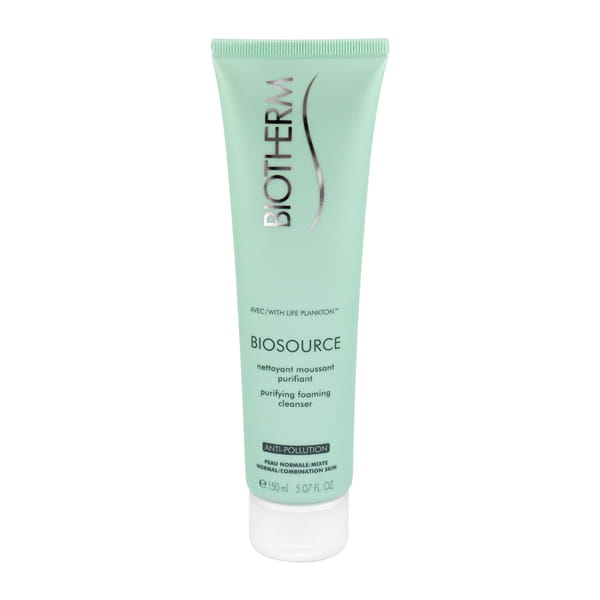 Biotherm Biosource Hydra-Mineral Cleanser Toning Mousse Łagodząca pianka do mycia twarzy dla cery normalnej i mieszanej 150 ml