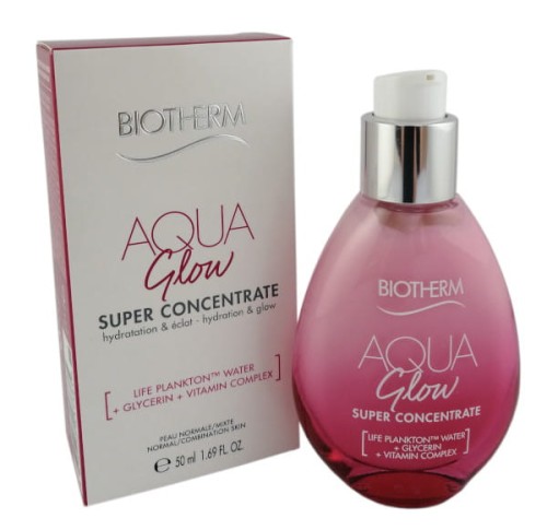 BIOTHERM AQUA GLOW CONCENTRATE GLOW Koncentrat do twarzy 50ml