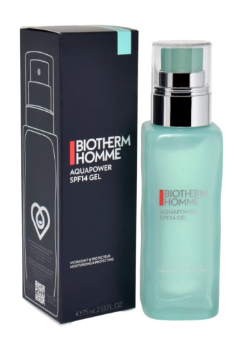 BIOTHERM Homme Aquapower SPF14 Gel Moisturizing & Protecting Pielęgnacja twarzy dla mężczyzn 75ML