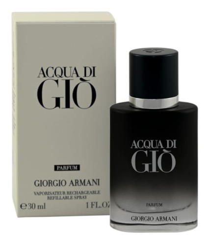 ARMANI ACQUA DI GIO PARFUM REFILLABLE woda perfumowana męska wielokrotnego napełniania 30ML