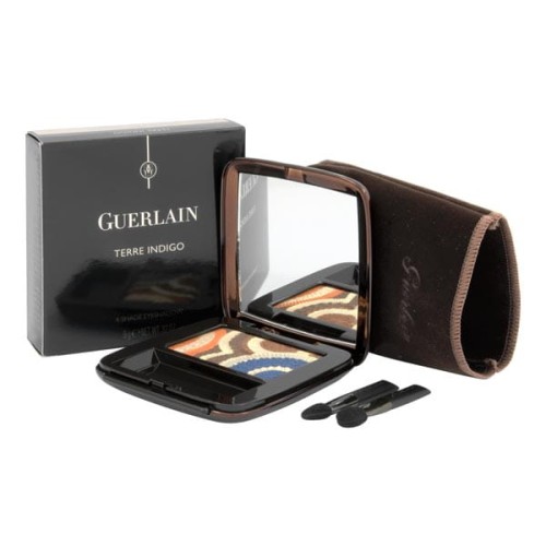 Guerlain Terre Indigo 4 Shade EyeShadow Palette Mozaika cieni do powiek 7g