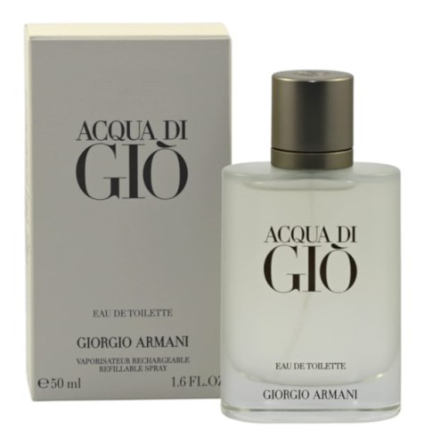 ARMANI ACQUA DI GIO REFILLABLE woda toaletowa wielokrotnego napełnienia męska 50ML