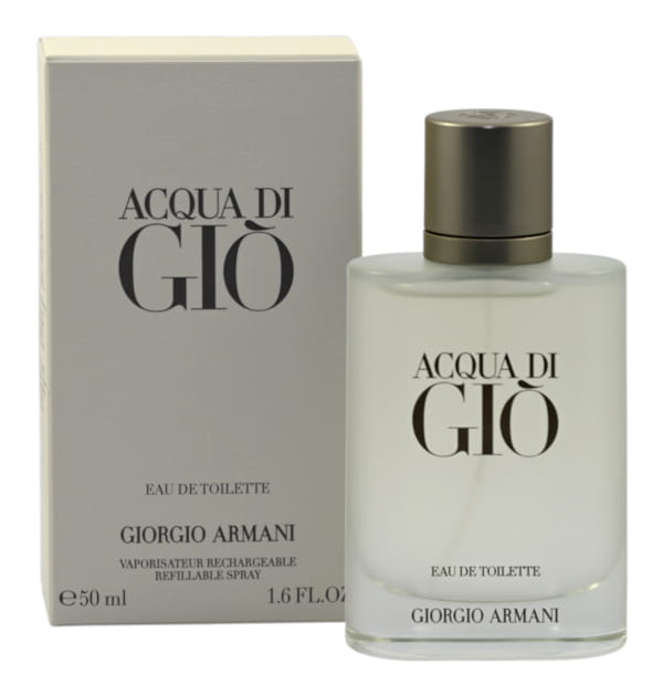 ARMANI ACQUA DI GIO REFILLABLE woda toaletowa wielokrotnego napełnienia męska 50ML