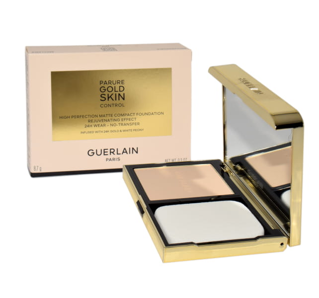 GUERLAIN Parure Gold Skin Control Compact 0N Podkład w kompakcie 0N 10g