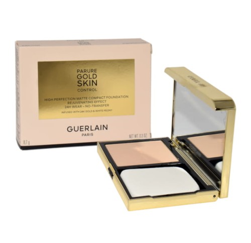 GUERLAIN Parure Gold Skin Control Compact 1N Kompaktowy podkład matujący 10g
