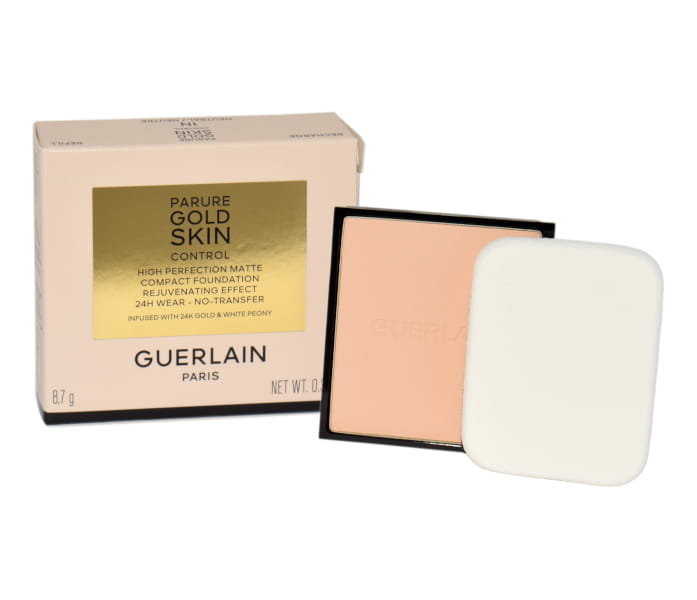 GUERLAIN Parure Gold Skin Control Compact 1N Refill Kompaktowy podkład matujący 10g (wkład)