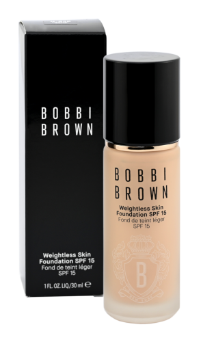 BOBBI BROWN  Weightless Skin Foundation SPF 15 Natural Sand   Podklad 30ML