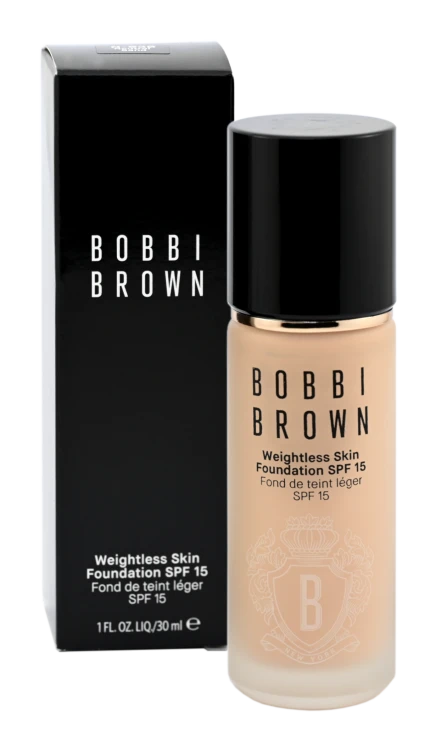BOBBI BROWN  Weightless Skin Foundation SPF 15 Natural Sand   Podklad 30ML