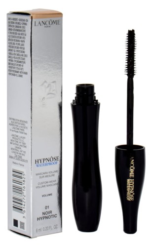 LANCOME Hypnose Waterproof Custom Wear Volume Mascara 01 Noir Hypnotic Tusz do rzęs 6 ml
