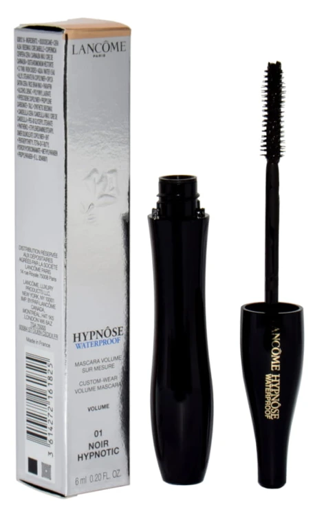 LANCOME Hypnose Waterproof Custom Wear Volume Mascara 01 Noir Hypnotic Tusz do rzęs 6 ml