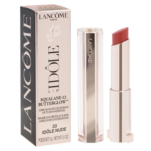 LANCOME LIP IDOLE SQUALANE-12 BUTTERGLOW 33 IDOLE NUDE 3G