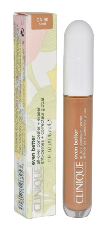 CLINIQUE Even Better All Over Concealer + Eraser CN 90 Sand Korektor do twarzy 6ML
