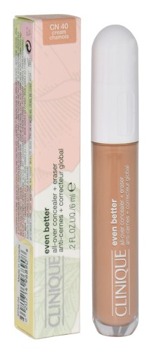CLINIQUE Even Better All Over Concealer + Eraser CN 40 Cream Chamois Korektor do twarzy 6 ml promocja
