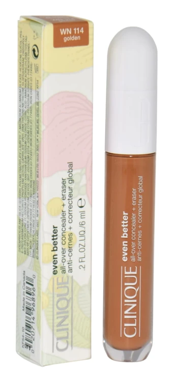 CLINIQUE Even Better All Over Concealer + Eraser WN 114 Golden Korektor do twarzy 6ML
