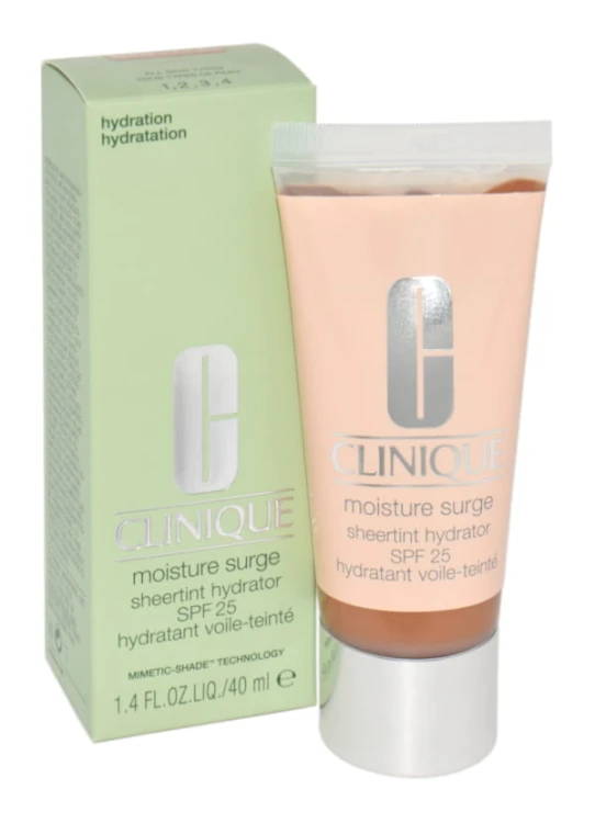 CLINIQUE Moisture Surge Sheertint Hydrator Broad Spectrum SPF25 Universal Medium Deep 5 Krem nawilżająco - koloryzujący 40ML