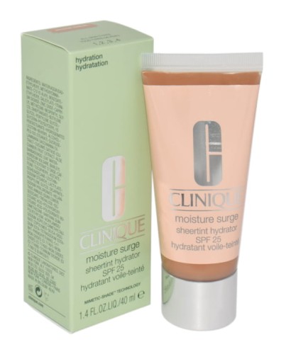 CLINIQUE Moisture Surge Sheertint Hydrator Broad Spectrum SPF25 Universal Medium Krem nawilżająco - koloryzujący 40ML