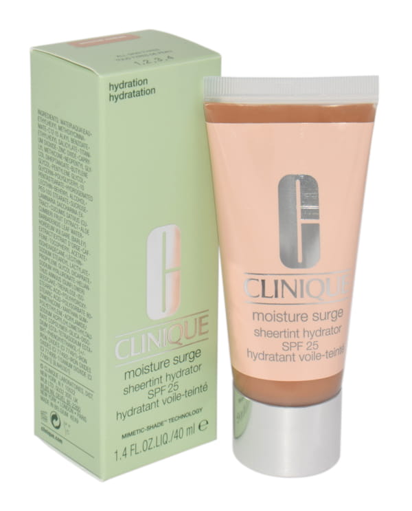 CLINIQUE Moisture Surge Sheertint Hydrator Broad Spectrum SPF25 Universal Medium Krem nawilżająco - koloryzujący 40ML