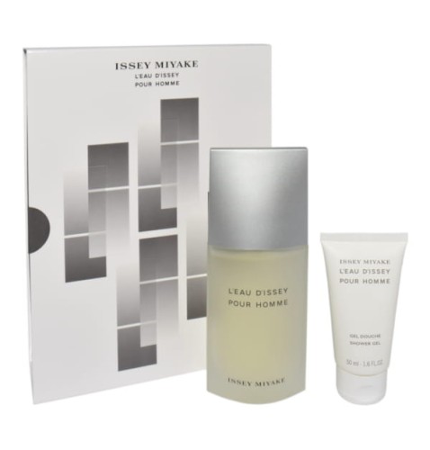 ISSEY MIYAKE Set(L'Eau D'Issey EDT 75ml + Shower Gel 50ml) Zestaw dla mężczyzn