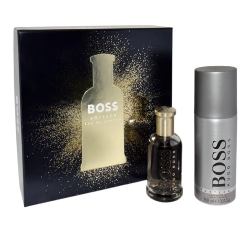 BOSS SET (BOSS BOTTLED EDP/S 50ML + DEO SPRAY 150ML) Zestaw