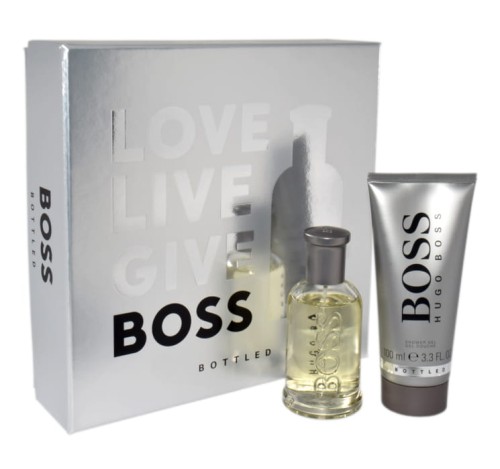 BOSS Set (Boss Bottled EDT/s 50ML + Shower Gel 100ML) zestaw woda toalet. + żel pod prysznic