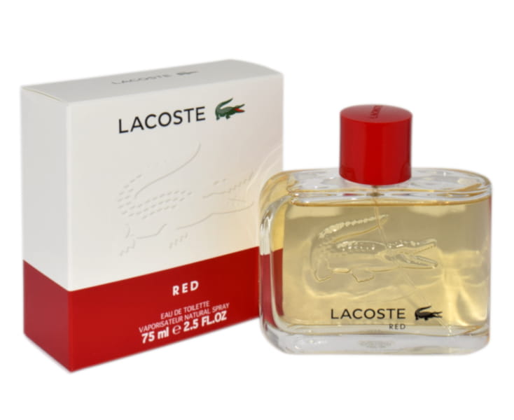 LACOSTE In Red Woda toaletowa męska 75 ml nowa szata graficzna