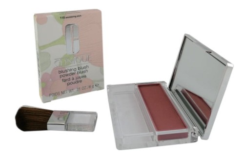CLINIQUE Blushing Blush Powder Blush 115 (Smoldering Plum) Róż 6g