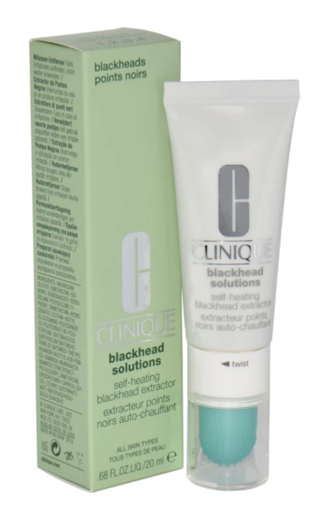 CLINIQUE Blackhead Solutions Self - Heating Blackhead Extractor Preparat usuwający zaskórniki 20ML