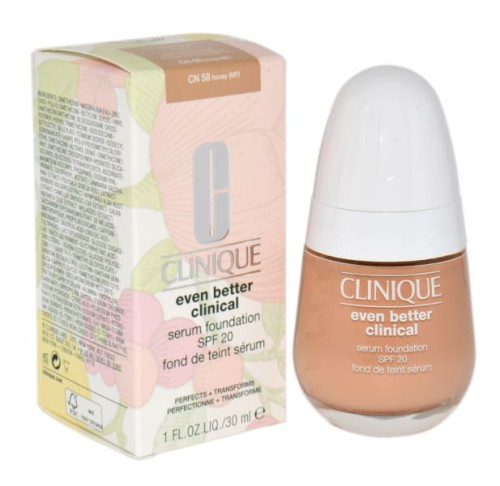 CLINIQUE Even Better Clinical Serum Foundation SPF 20 CN 58 Honey Podkła - serum 30ML