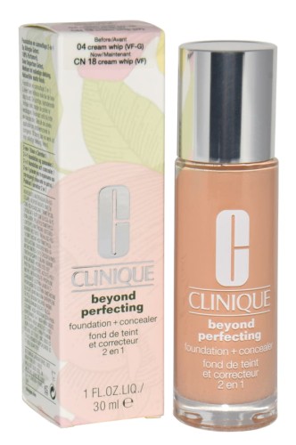 CLINIQUE Beyond Perfecting Foundation + Concealer CN 18 Cream Whip Podkład do twarzy 30ML