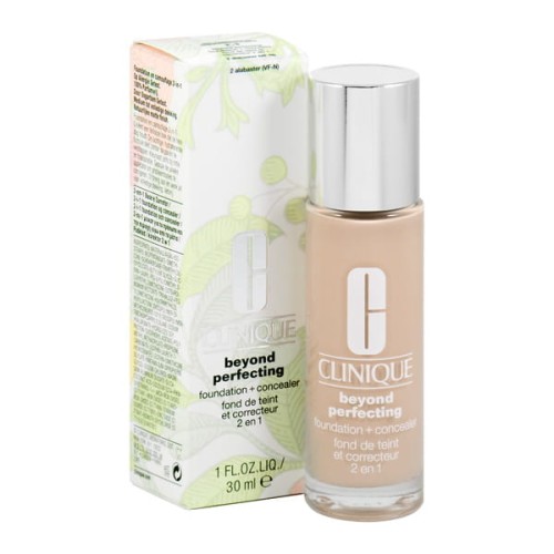 Clinique Beyond Perfecting Foundation + Concealer 2 Alabaster długotrwały podkład i korektor 2w1 30 ml