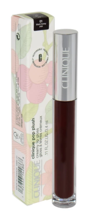 CLINIQUE Chubby Pop Plush Creamy Lip Gloss 01 Black Honey Błyszczyk do ust 3,4ML