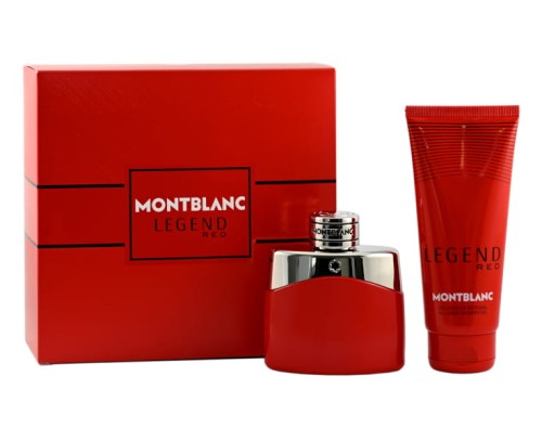 MONT BLANC Set (Legend Red Set Edp 50ml + Shower Gel 100ml) Zestaw dla mężczyzn