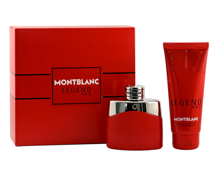 MONT BLANC Set (Legend Red Set Edp 50ml + Shower Gel 100ml) Zestaw dla mężczyzn