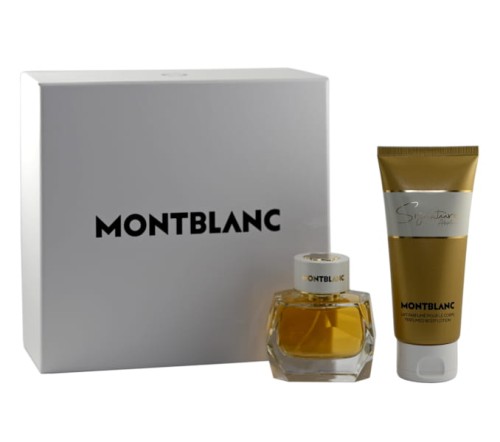 MONT BLANC Set (Signature Absolue Edp 50ml + Body Lotion 100ml) Zestaw dla kobiet