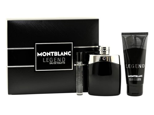 MONT BLANC Set (Legend Set Edt 100ml + Edt 7,5ml + Shower Gel 100ml) Zestaw dla mężczyzn