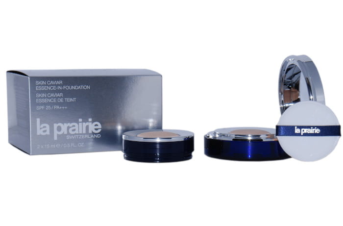 LA PRAIRIE SKIN CAVIAR ESSENCE IN FOUNDATION SPF25 / PA+++ NC-20 PECHE Podkład w kompakcie 2x15ml