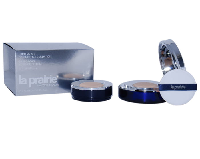LA PRAIRIE SKIN CAVIAR ESSENCE IN FOUNDATION SPF25 / PA+++ N-10 CREME PECHE Podkład w kompakcie 2x15ml