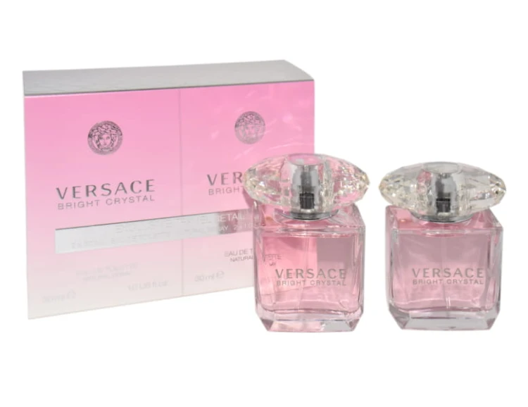 VERSACE  Bright Crystal Set Duo   Zestaw - Woda toaletowa damska 2x30ML