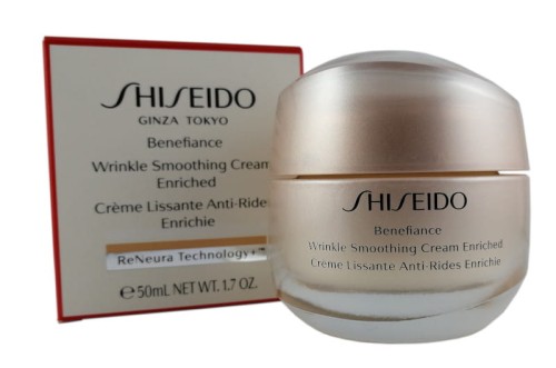 SHISEIDO BENEFIANCE WRINKLE SMOOTHING CREAM ENRICHED Krem do twarzy dzień/noc 50ml