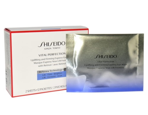 SHISEIDO VITAL PERFECTION UPLIFTING AND FIRMING EXPRESS EYE MASK 2x12 maseczka do okolic oczu