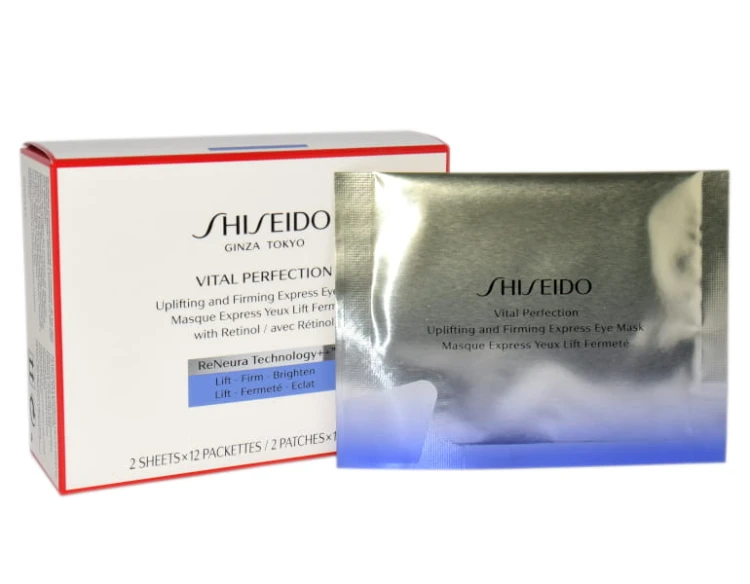 SHISEIDO VITAL PERFECTION UPLIFTING AND FIRMING EXPRESS EYE MASK 2x12 maseczka do okolic oczu