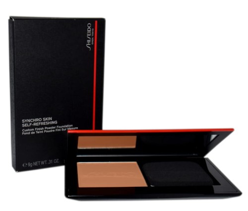 SHISEIDO Synchro Skin Self Refreshing Custom Finish Powder Foundation 410 Podkład w pudrze 9g