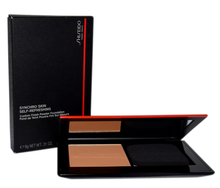 SHISEIDO Synchro Skin Self Refreshing Custom Finish Powder Foundation 410 Podkład w pudrze 9g