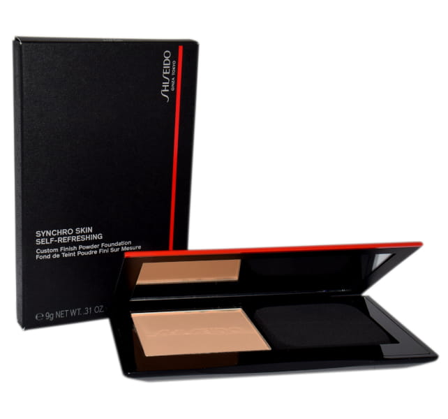 SHISEIDO Synchr Skin Self Refreshing Custom Finish Powder Foundation 310 podkład w pudrze 9g