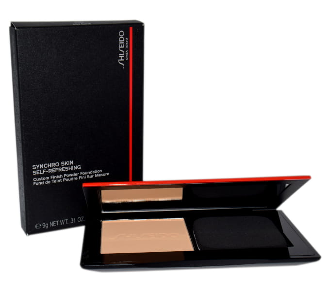 SHISEIDO Synchro Skin Self Refreshing Custom Finish Powder Foundation 250 Podkład w pudrze 9g