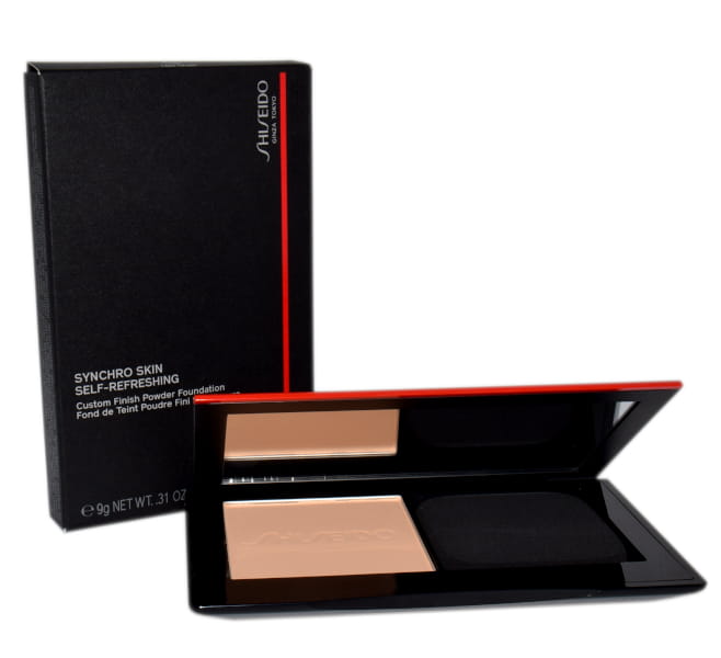 SHISEIDO Synchro Skin Self Refreshing Custom Finish Powder Foundation 160 Podkład w pudrze 9g