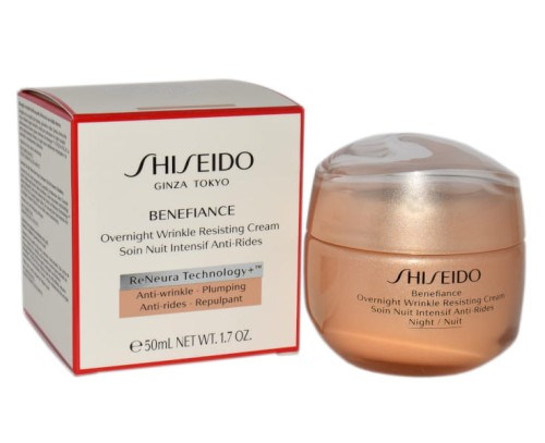 SHISEIDO Benefiance Overnight Wrinkle Resisting Cream Przeciwzmarszczkowy krem na noc 50ML