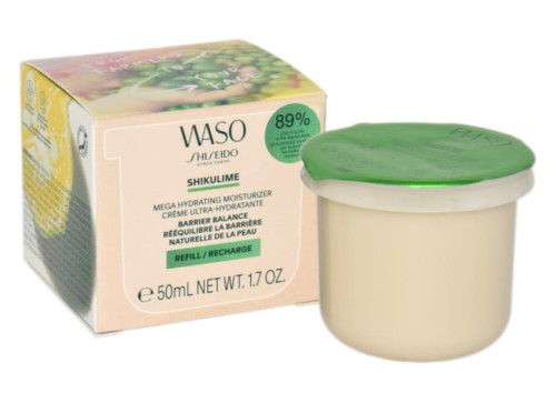 SHISEIDO Waso Shikulime Mega Hydrating Moisturizer - Refill Krem nawilżający - wkład 50 ml