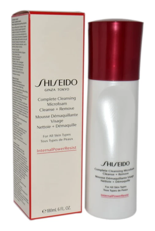 SHISEIDO COMPLETE CLEANSING MICRO FOAM Pianka do demakijażu 180ml